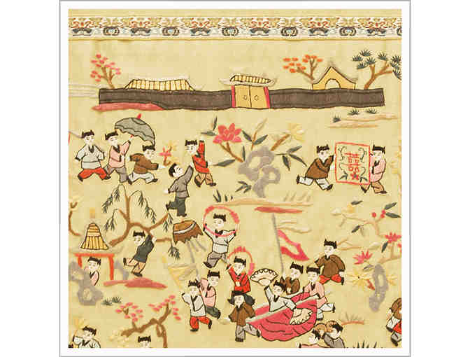 Framed Bejing Tapestry