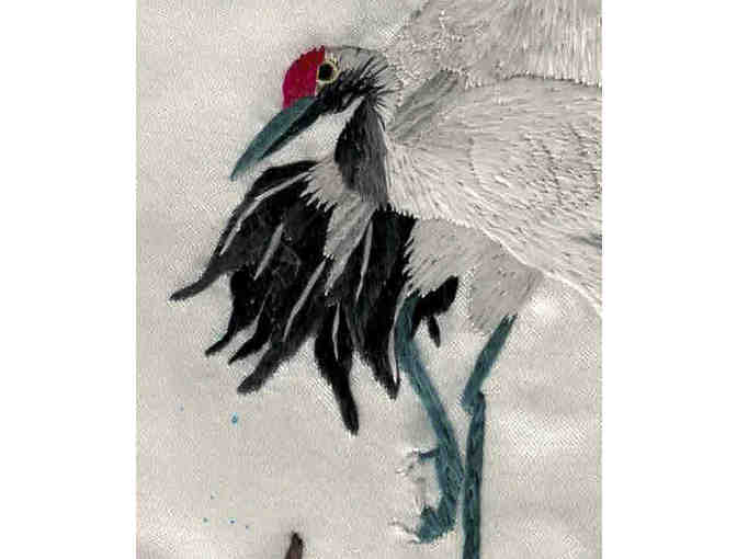 Silk Birds in China (Two Images)