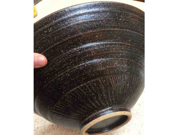 Elegant 14' Hand Thrown Bowl - From Nichibei Potters