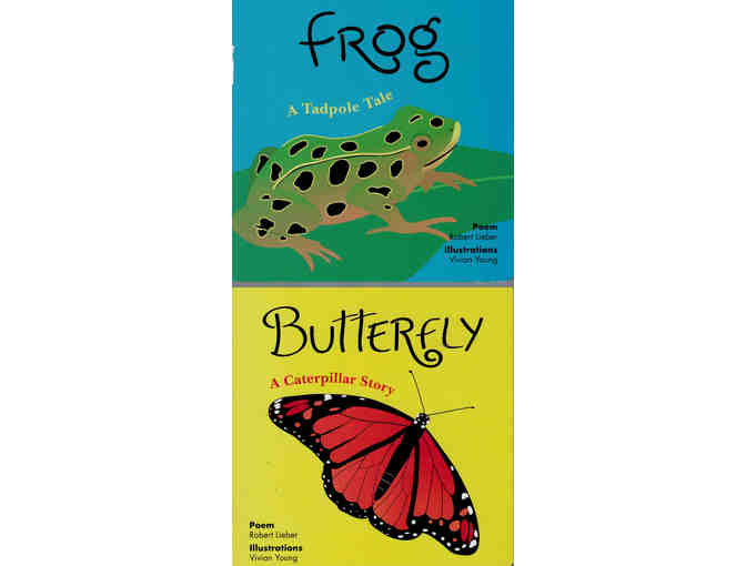 Baby Bonanza! Frog and Butterfly book + Tallest Tree Blocks + Tallest Tree Chart