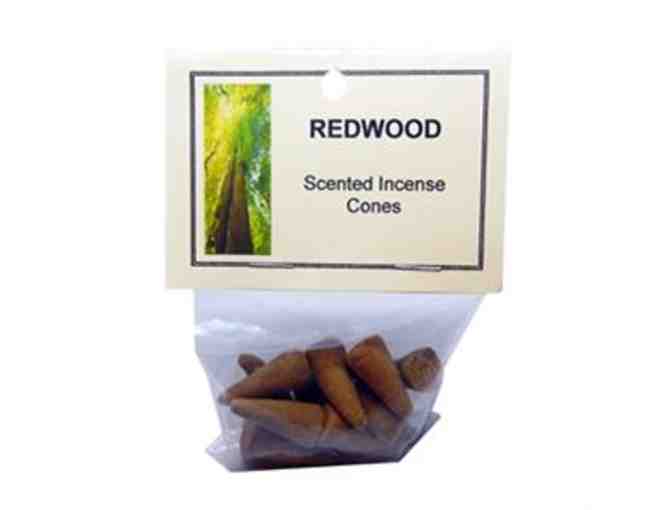 Twelve 15pks of Yummy Redwood Scented Incense CONES