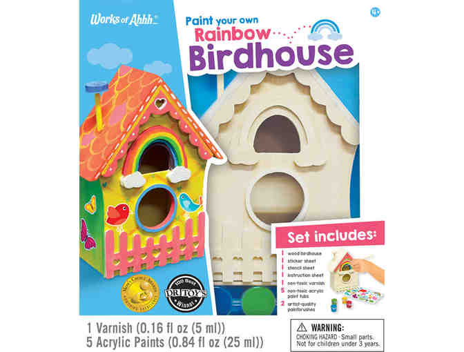Paint your own Birdhouse and Solar System