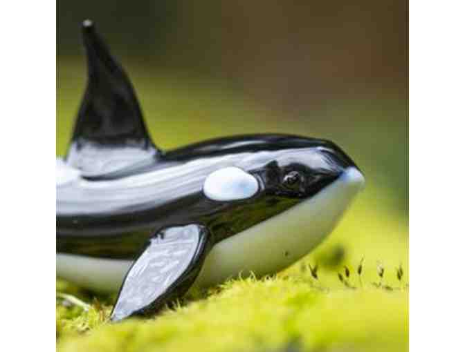 Ornaments Hand Blown Glass CRAB and ORCA