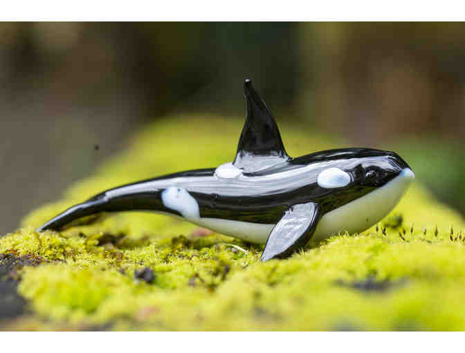 Ornaments Hand Blown Glass CRAB and ORCA