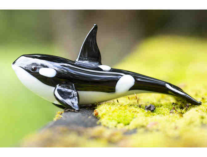 Ornaments Hand Blown Glass CRAB and ORCA