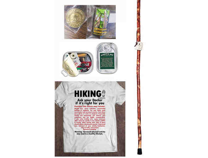 Hikers Awesome Gift Pack with Walking Stick