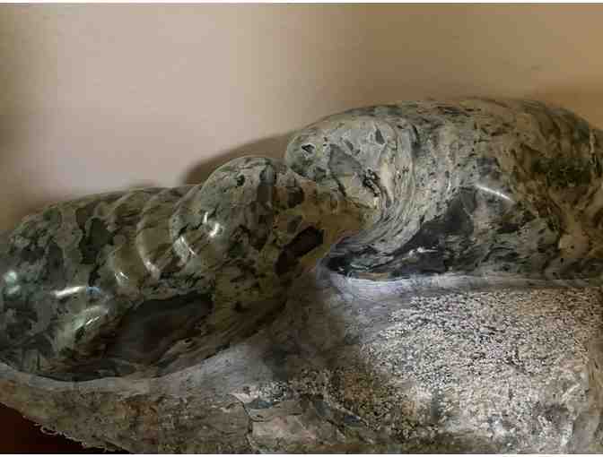 Harbor Seal Mom and Pup Sculpture - Warren Arnold