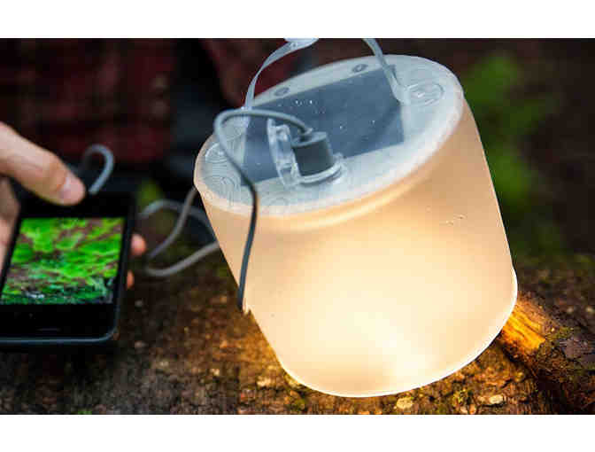 Solar Light: Luci Solar Inflatable Light + Mobile Charging Pro Outdoor 2.0