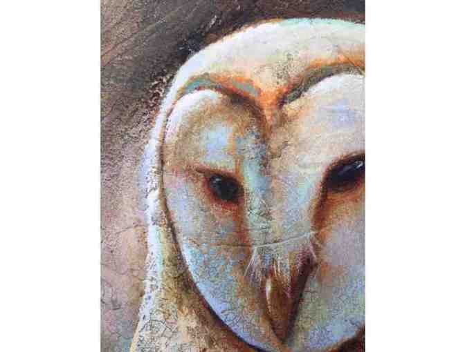 'Barn Owl' Gliclee Print from Original Art -Signed by artist Stacy Schuett