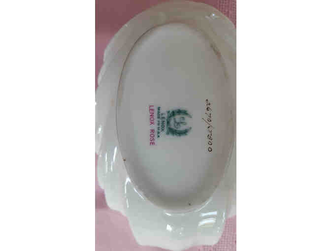 Lenox Gold-Trim Rose Bowl