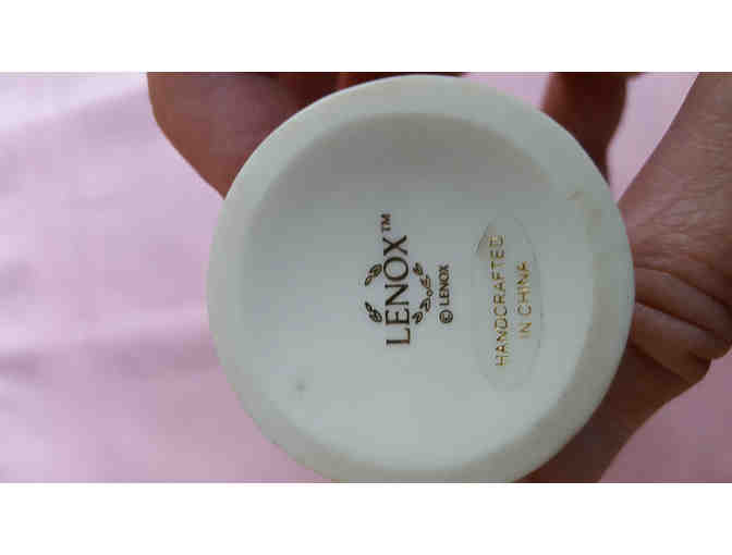 Bud vases - Lenox 'Rose Blossom' White China