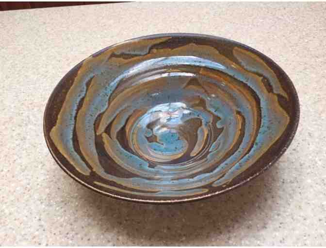 Elegant 14' Hand Thrown Bowl - From Nichibei Potters