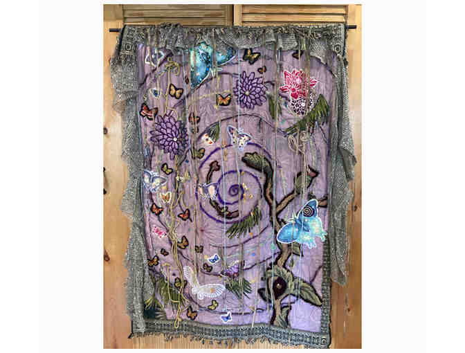 (a) Art/Textile: Wall Hanging - 'Rain Forest'