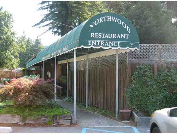 Northwood Restaurant, Monte Rio, Sonoma County - $50 gift certificate