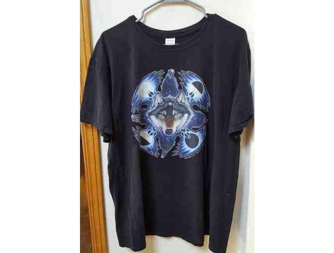 Clothing: Wolf and Raven T shirt