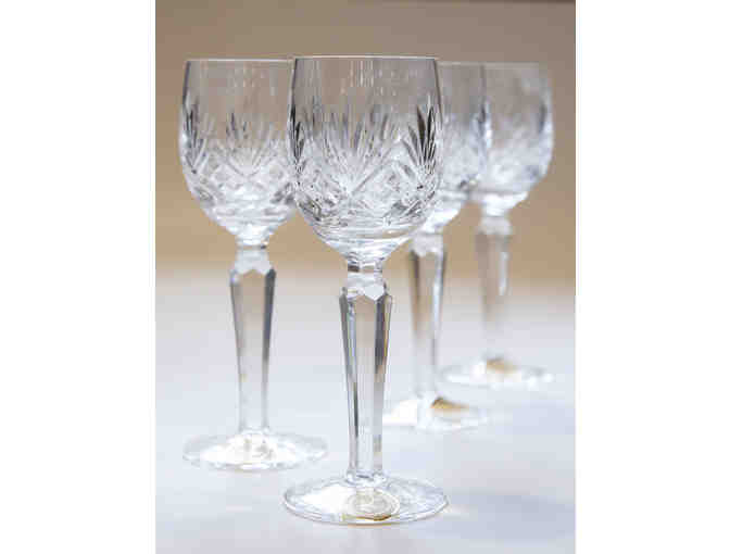Waterford Crystal set of 4 goblets, 10oz.