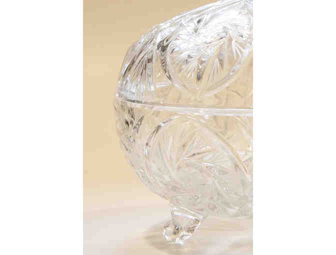 Waterford Crystal Candy Dish with Lid