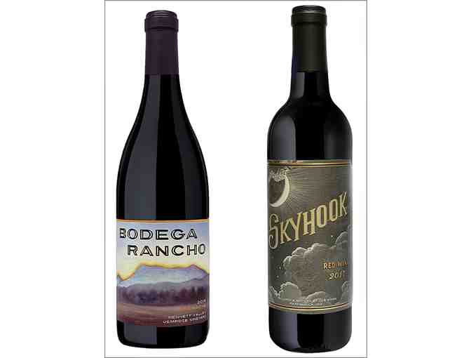 Bodega Rancho 2019 Grenache and 2017 Skyhook Red Wine