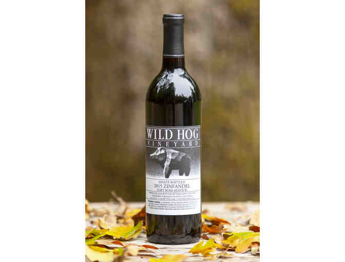 Wild Hog 2015 Zinfandel and Wild Hog Pinot Noir (one bottle each) - Photo 2
