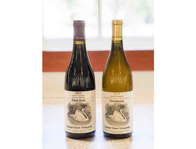 Joseph Swan 2014 Petite Sirah and 2014 Chardonnay - Photo 1