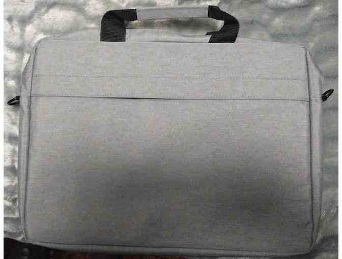BRAND NEW Classy Grey Fabric Laptop Bag/ Luggage
