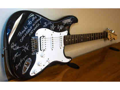 Guitar signed by KANSAS