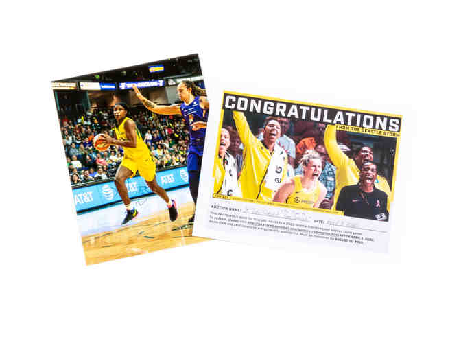 Four tickets to a 2020 Seattle Storm Game