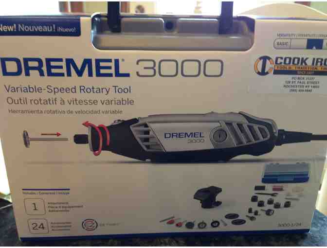 Dremel 3000- 24 piece Rotary Tool Set