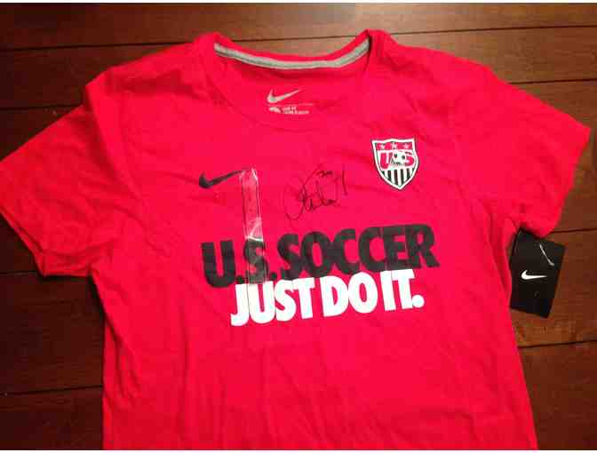 Abby Wambach Official Signed US Nike Soccer T-Shirt