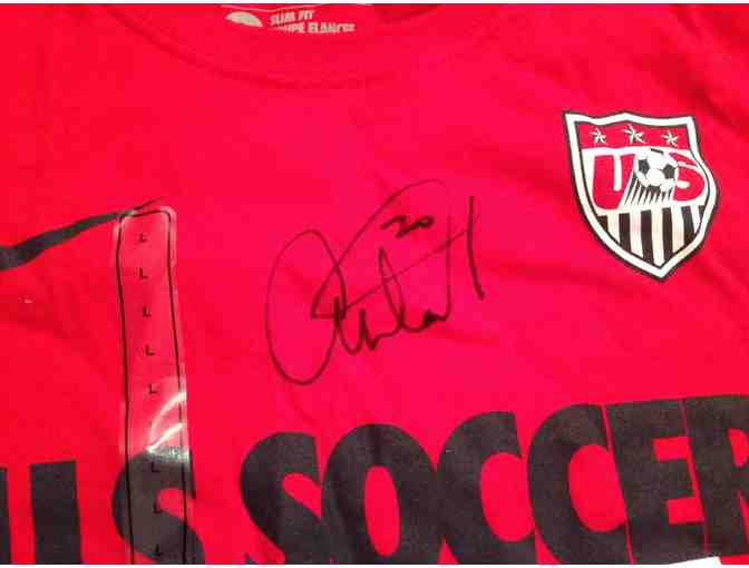 Abby Wambach Official Signed US Nike Soccer T-Shirt