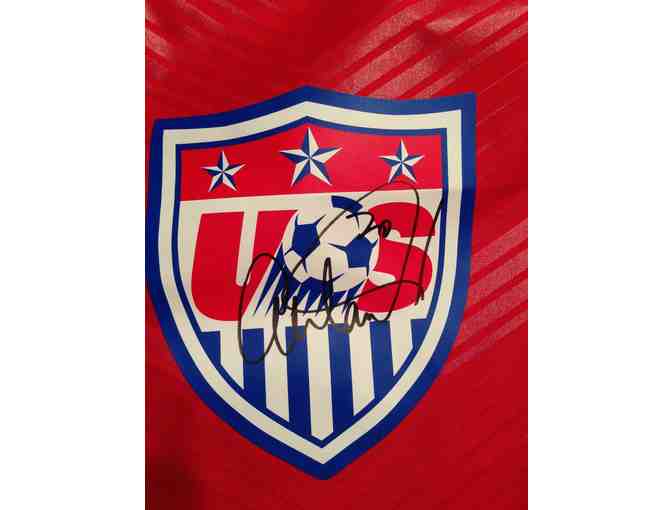 Abby Wambach Official Signed Soccer Draw String Back Pack