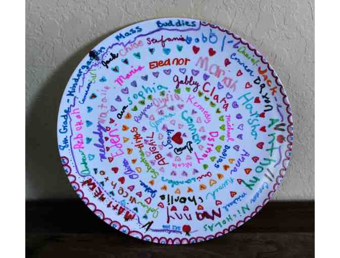 Custom Plates from our 8th Graders - #1