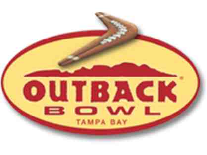 2 Tickets to the Outback Bowl at Raymond James Stadium