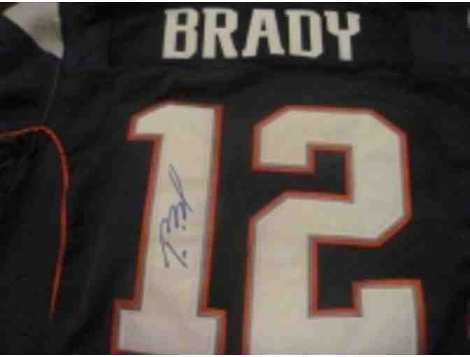 New England Patriots Tom Brady Autographed Jersey