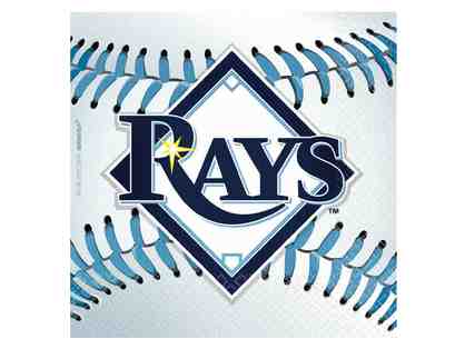 4 Premium Home Plate Club Tickets to the Tampa Bay Rays with Parking Passes