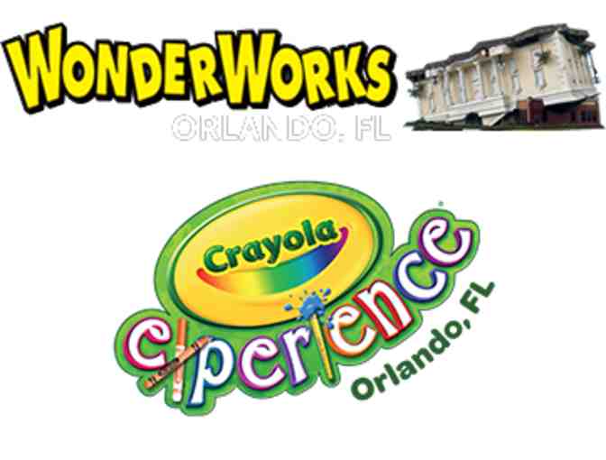2 Tickets to the Crayola Experience and 2 Tickets to Wonderworks - Orlando