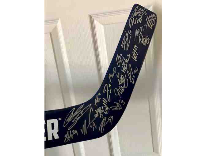 Autographed Tampa Bay Lightning Team Hockey Stick