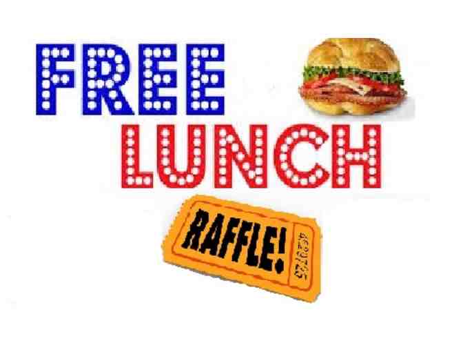 SINGLE Raffle Ticket - FREE lunch for a year!