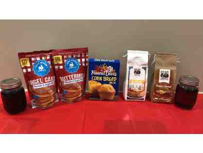 Happiness is Fr. Garrett's Maple Syrup and Pancakes