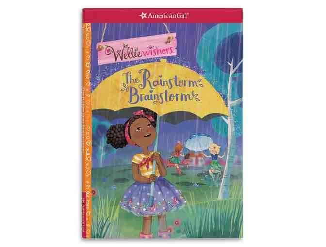 Wellie Wisher Camille doll Basket