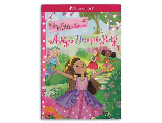 Wellie Wisher Camille doll Basket