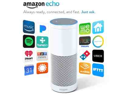 Amazon Echo in Black or White (Alexa)
