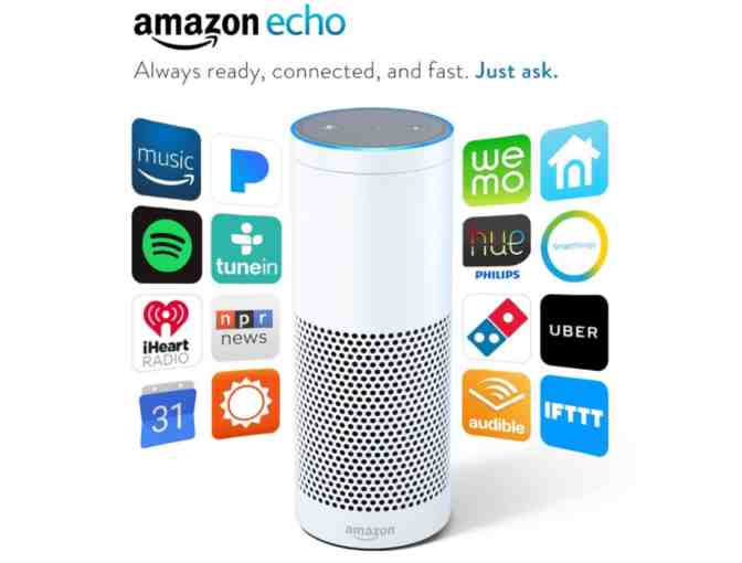 Amazon Echo in Black or White (Alexa)