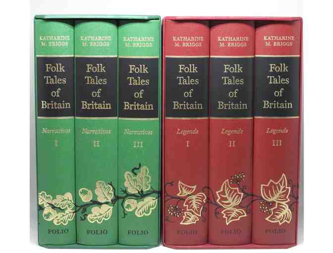 Folk Tales of Britain (Six Volume Set) and Nineveh and Babylon Vintage books