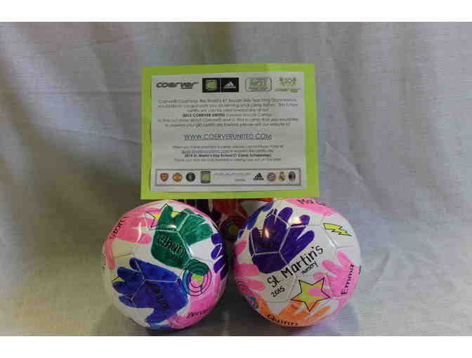 The Threes Class: Soccer Camp Class Project Package