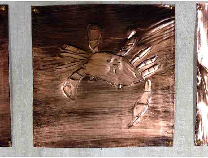 Maryland Engraved Copper Frame 3rd & 4th Grades' Class Project