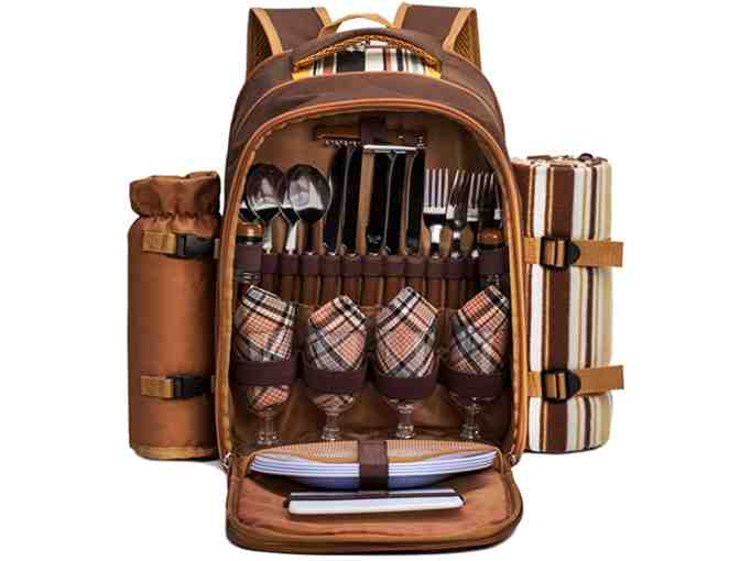 Apollo Walker Picnic Backpack Bag and Wine
