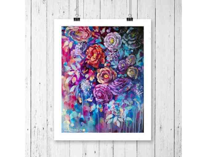 Floral Art Canvas Print "Twilight" Canvas Wall Art - Photo 1