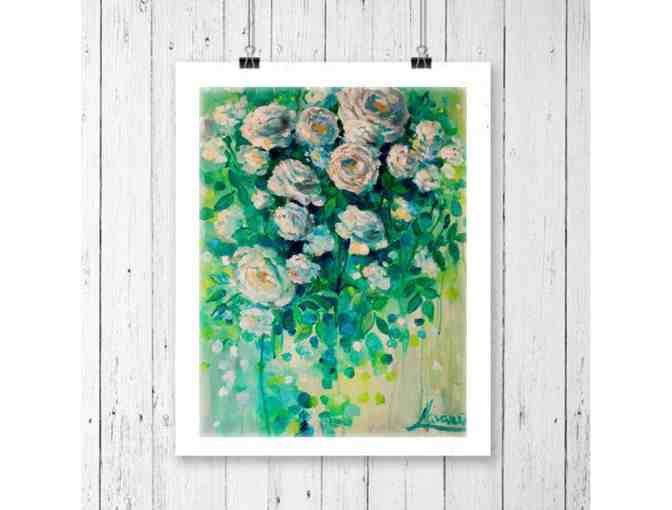 Flower Art Canvas Prints "Noon Greenery" Canvas Wall Art - Photo 1