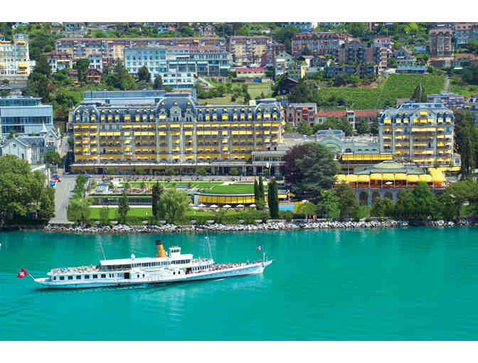 Along the Swiss Shores of Lake Geneva, Montreux=7 Days @Le Montreux Palace+B'fast+Taxes